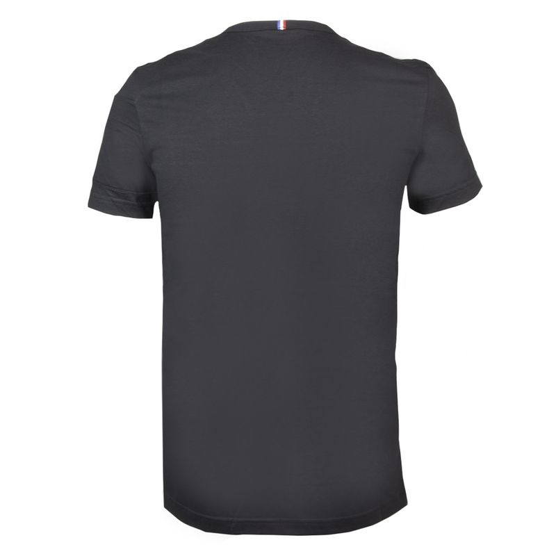 camiseta-lecoq-ess-bar-tee-clip-preta-atras