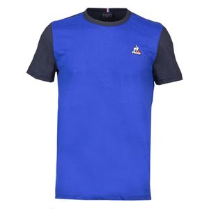 Camiseta Ess Bar A Tee 2 Band SS Nº2 Azul - Le Coq Sportif