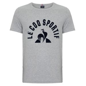 Camiseta Ess Bat Arche Tee Ss Cinza - Le Coq Sportif