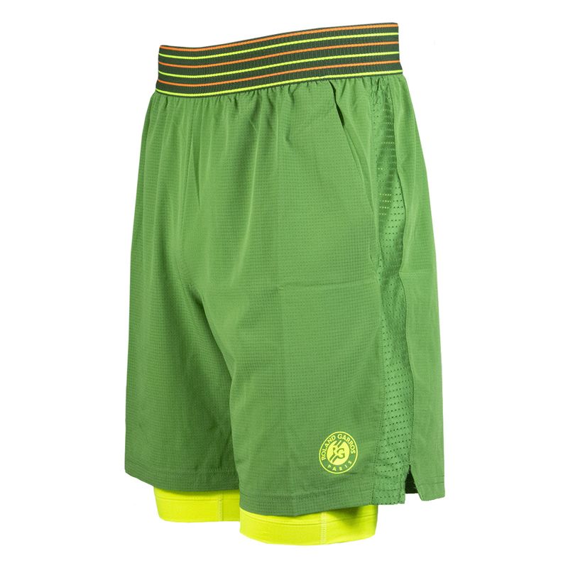 short-lacoste-sport-roland-garros-verde-lateral-esquerda