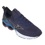 tenis-mizuno-wave-invictus-3-marinho-lateral-frente