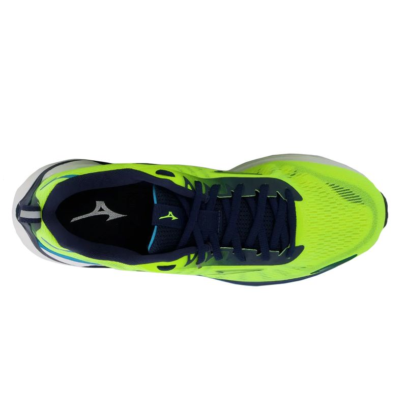 tenis-mizuno-wave-dynasty-5-amarelo-cima