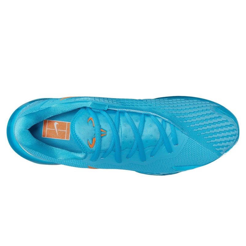 tenis-nike-vapor-cage-4-rafa-azul-laranja-cima