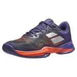 tenis-Clay-junior-jet-mach-3-all-court-roxo-laranja-lateral-frente