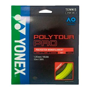 Yonex Poly Tour Pro 16L 1.25mm Amarelo