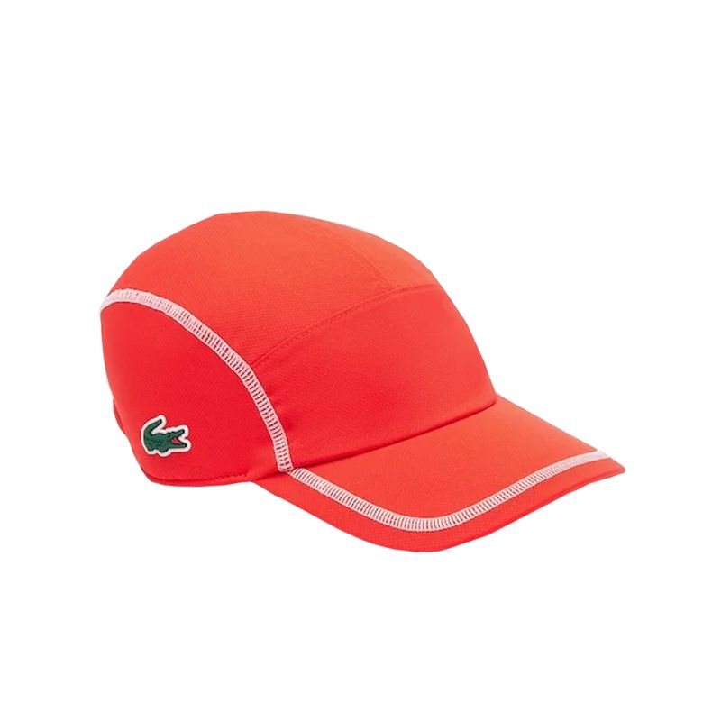 bone-lacoste-fivepanel-vermelho-frente