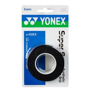 Overgrip Super Grap Preto Com 03 Unidades - Yonex