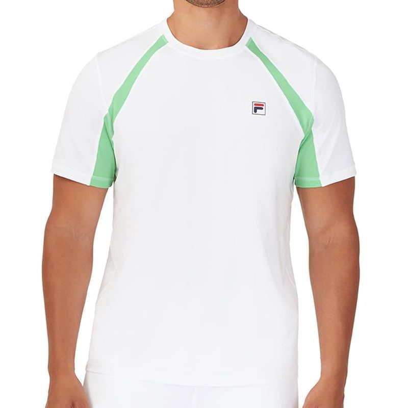 camiseta-fila-base-line-crew-branca-verde-frente