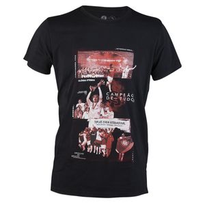 Camiseta Inter Campeão de Tudo Preta - Território Sagrado