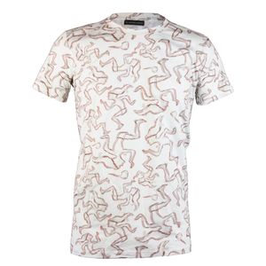 Camiseta Infantil Internacional Saci Branco e Vermelho - Território Sagrado