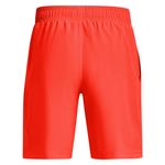 shorts-under-armour-woven-graphic-laranja-costas