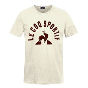 Camiseta Ess Bat Arche Tee Ss Bege  - Le Coq Sportif