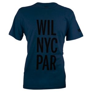 Camiseta Wil NYC Par Azul - Wilson