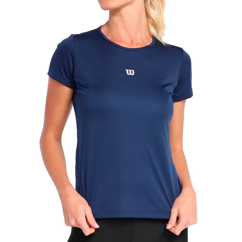 camiseta-wilson-core-II-marinho-frente