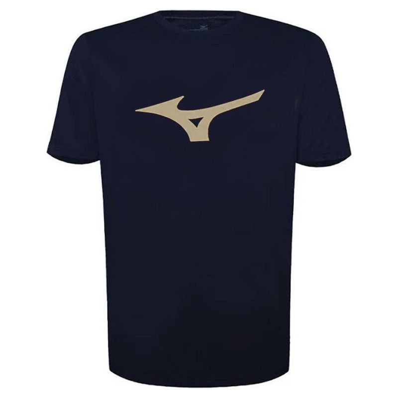 camiseta-mizuno-spark-azul-noite-ouro-frente