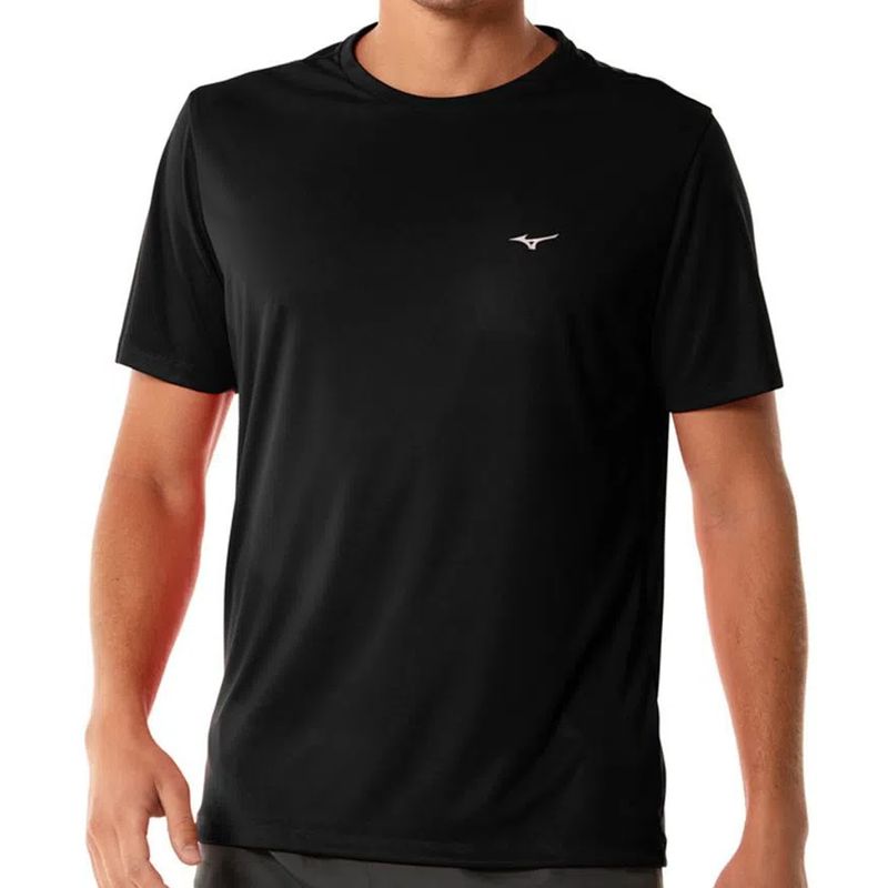 camiseta-mizuno-sportwear-preta-frente