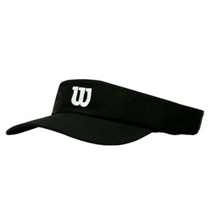 Viseira Core Logo W Preta - Wilson