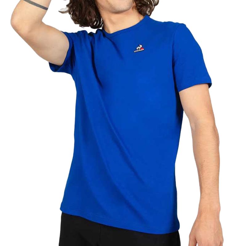 camiseta-le-coq-ess-tee-n3-azul-detalhes