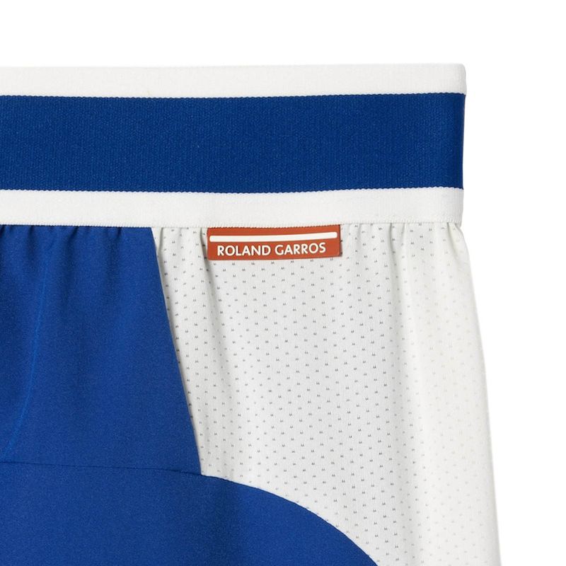 short-lacoste-medvedev-azul-verde-Roland-garros-detalhes