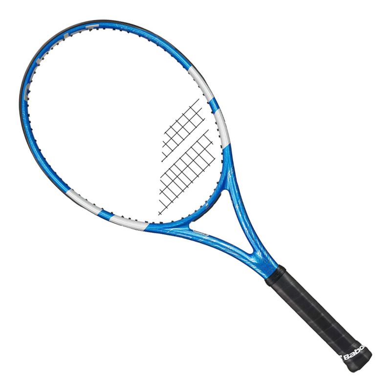 raquete-tenis-babolat-pure-drive-30-anos-inclinada