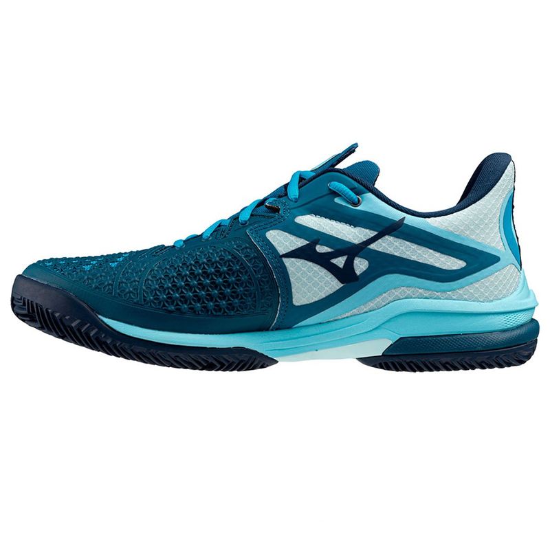 tenis-mizuno-wave-exceed-tour-6-clay-azul-esquerdo