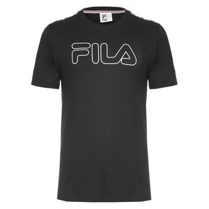 Camiseta Letter Tape Outline Preto - Fila