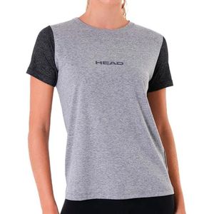 Camiseta Contrast Preto e Cinza - Head