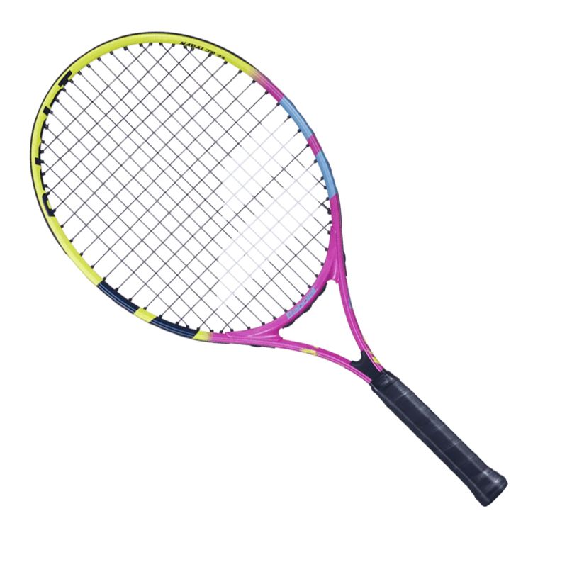 Raquete-de-Tenis-nadal-jr-23-rosa-inclinada