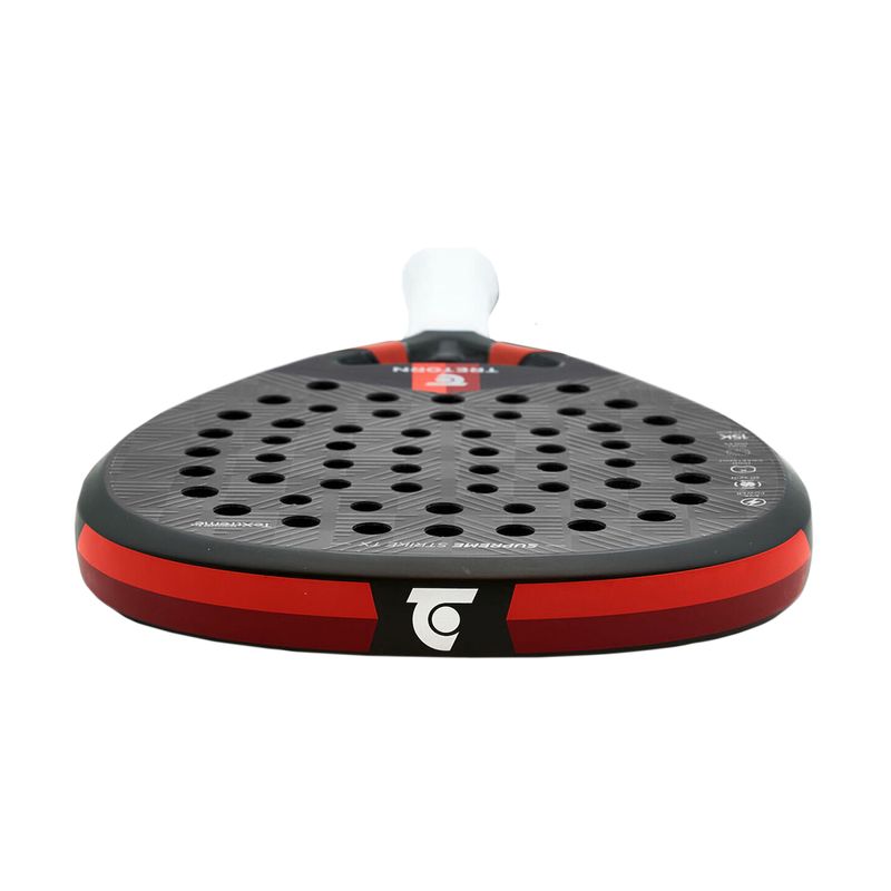 raquete-padel-tretorn-supreme-strike-tx-preta-vermelho-cabeca