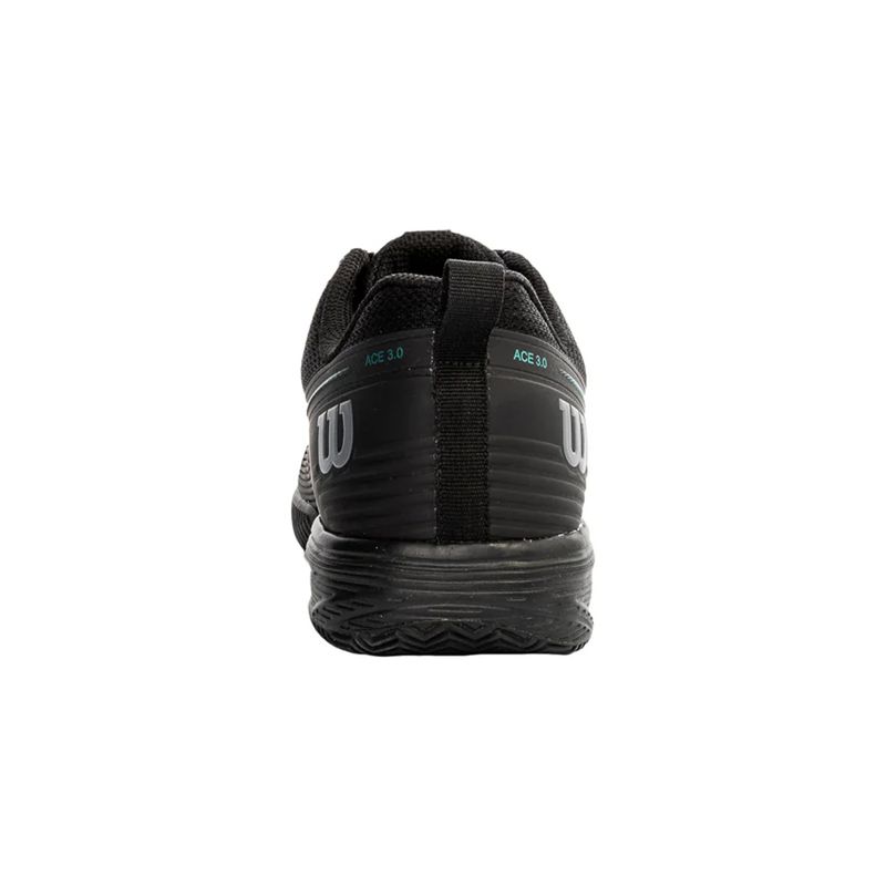tenis-wilson-ace-3.0-clay-preto-verde-calcanhar