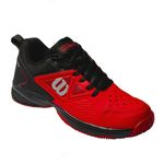 tenis-wilson-slice-3.0-clay-vermelho-preto-lateral