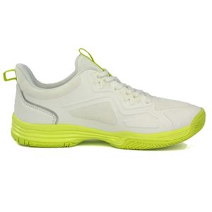 Tênis Padel Vega Branco e Amarelo - Drop Shot