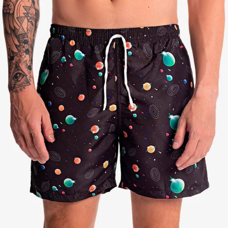 short-slim-planeta-preto-shorties-casadotenista