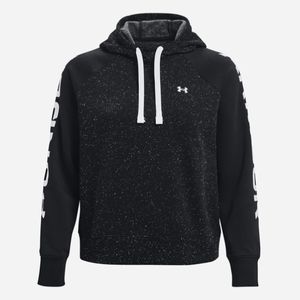 Moletom  Rival Fleece Colorblock Preto - Under Armour