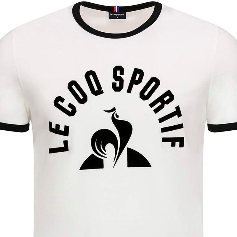 camiseta-Bar-a-Tee-Ess-Tee-SS-N°3-branco-preta-lecoqsportif-detalhe