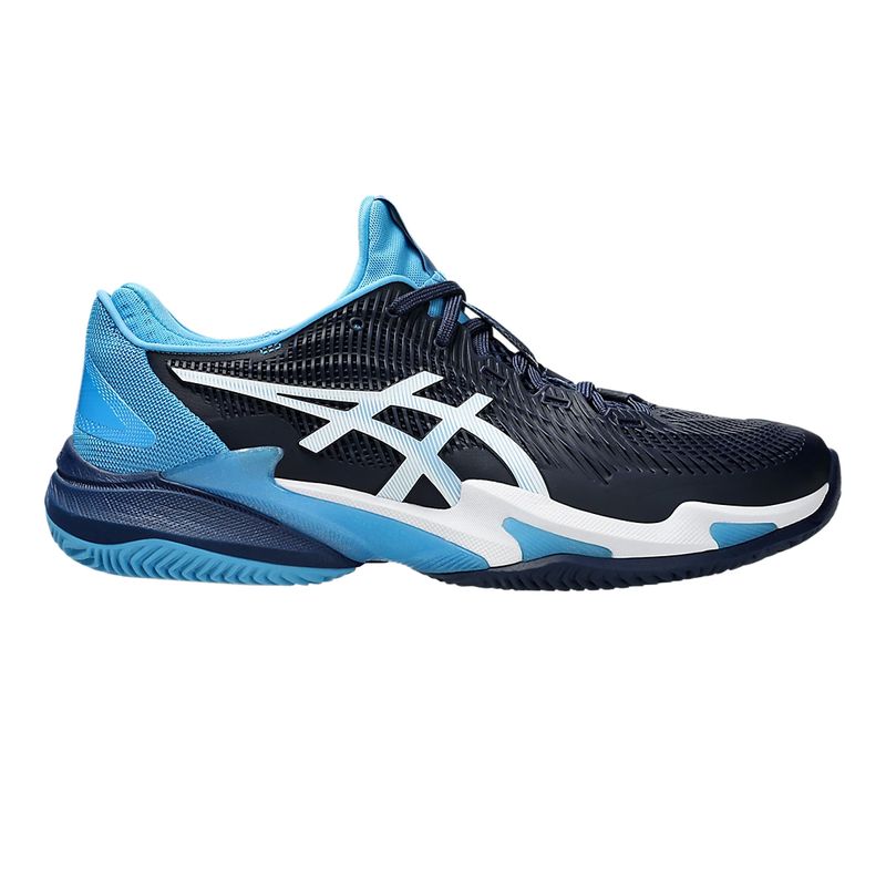 tenis-asics-court-ff-3-clay-novak-azul-preto-branco-direita