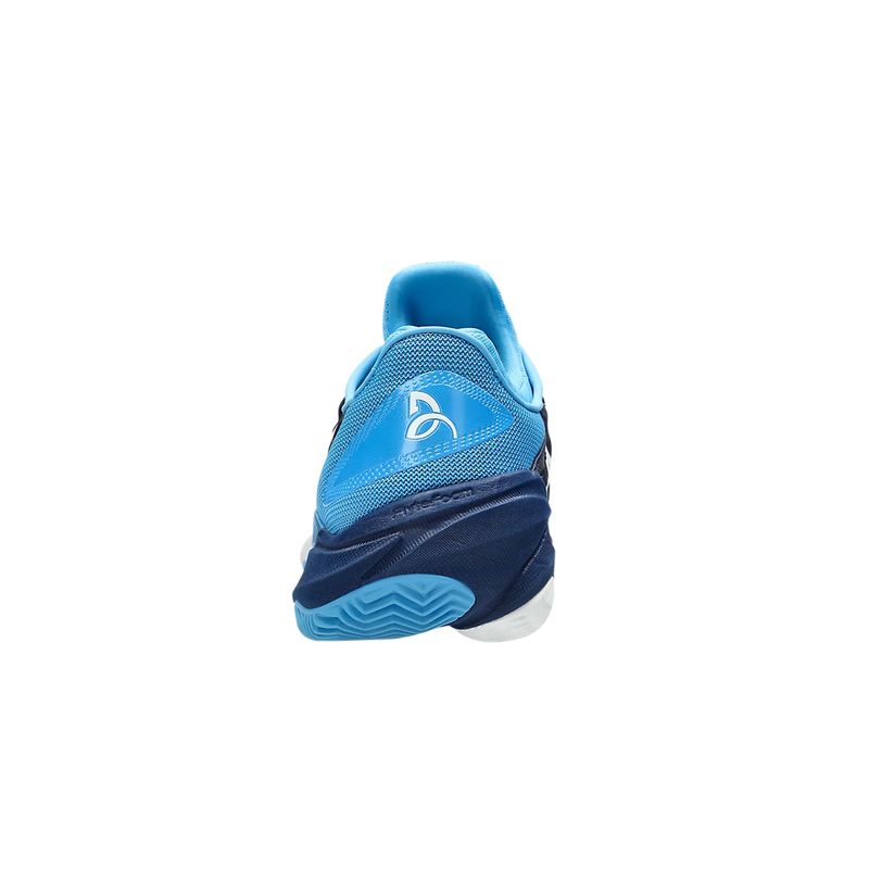 tenis-asics-court-ff-3-clay-novak-azul-preto-branco-calcanhar