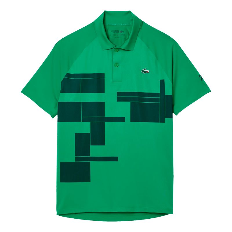 camiseta-polo-on-court-Djokovic-dh261423-verde-lacoste-frente