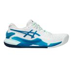 tenis-asics-fem-resolution-9-branco-e-azul-clay-direita