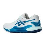 tenis-asics-fem-resolution-9-branco-e-azul-clay-lateral-atras