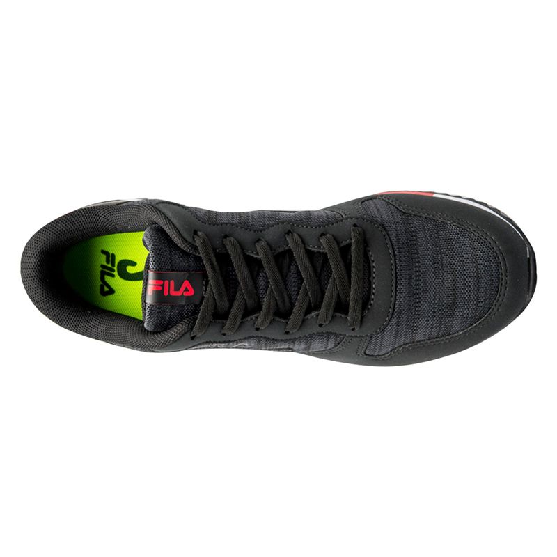 tenis-euro-jogger-sport-preto-grafite-vermelho-fila-cima