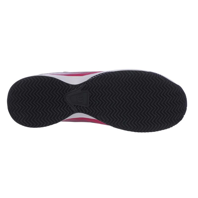 tenis-wilson-slice-2-clay-vermelho-e-preto-sola