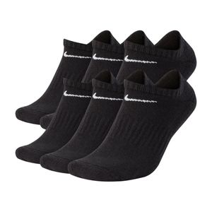 Meia Cano Invísivel Everyday Lightweight 6P Preto (39-43) - Nike
