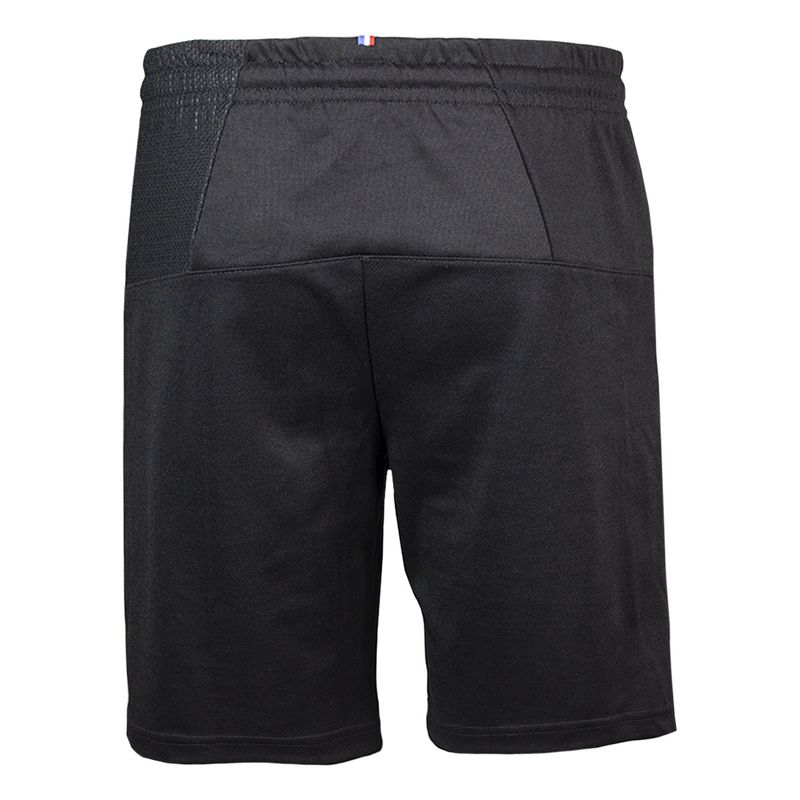 short-le-coq-tech-slim-preto-atras