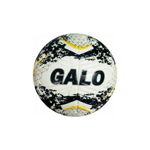 Bola de Futsal Slick Cup GALO Branco e  Amarelo - Topper