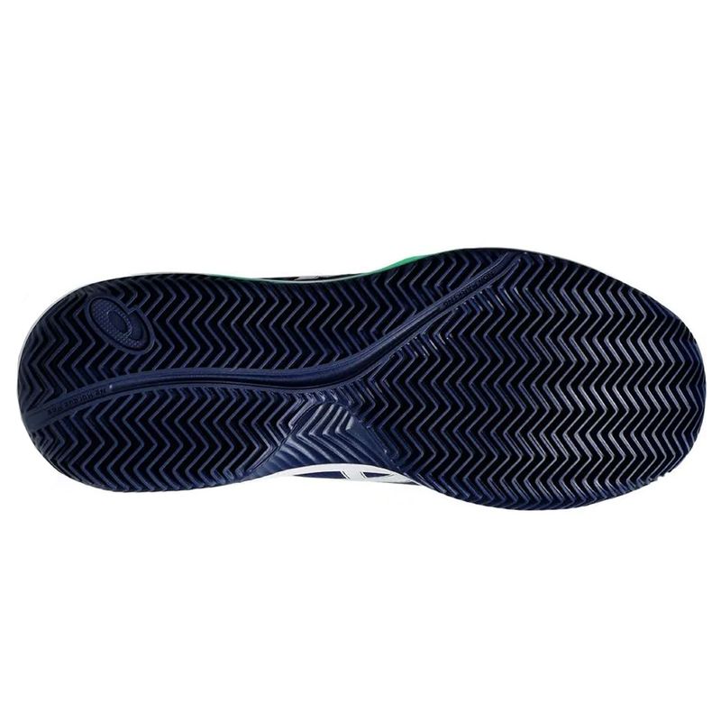 tenis-asics-gel-dedicate-8-clay-azl-marinho-bco-verde-sola