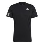 camiseta-adidas-club-stripes-preto-frente