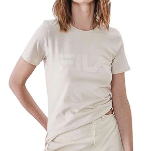 Camiseta Letter Premium Creme - Fila