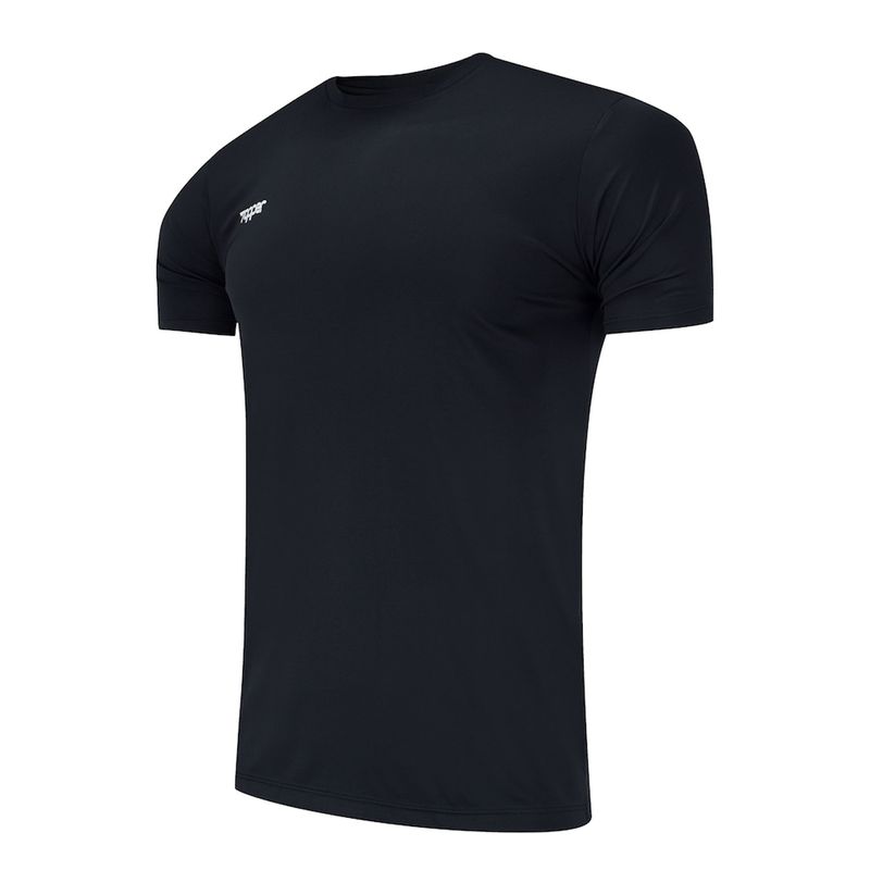 camiseta-topper-fut-classic-preta-frente-lateral
