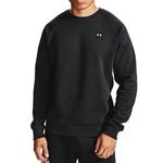 moletom-UA-rival-fleece-crew-preto-modelo